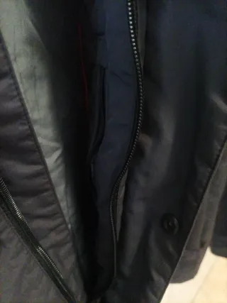 Chaqueta Geox Hombre Talla 52 Gris Oscuro mide.