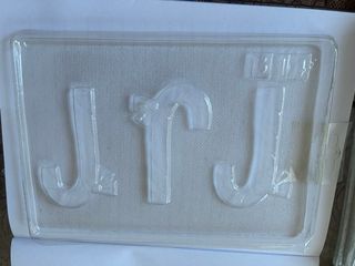 Molde para Chocolate Bastones de Caramelo