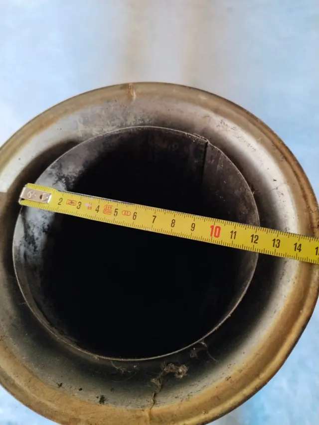 Tubos de chimenea/calefacción: codo 45º y T