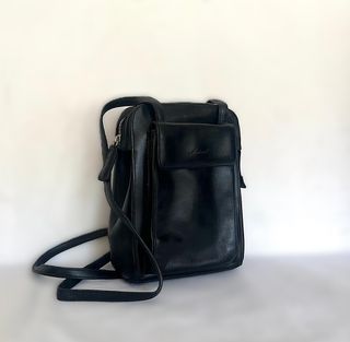 Borsa Pelle Vintage Marianelli Nera