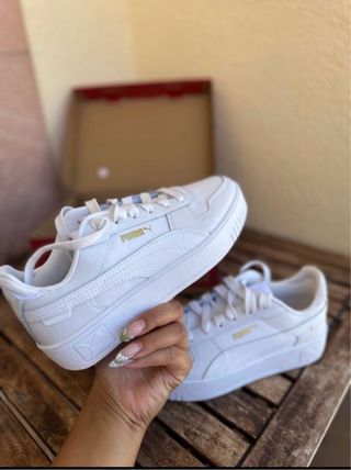 Zapatillas Puma Blancas Talla 37 Nuevas