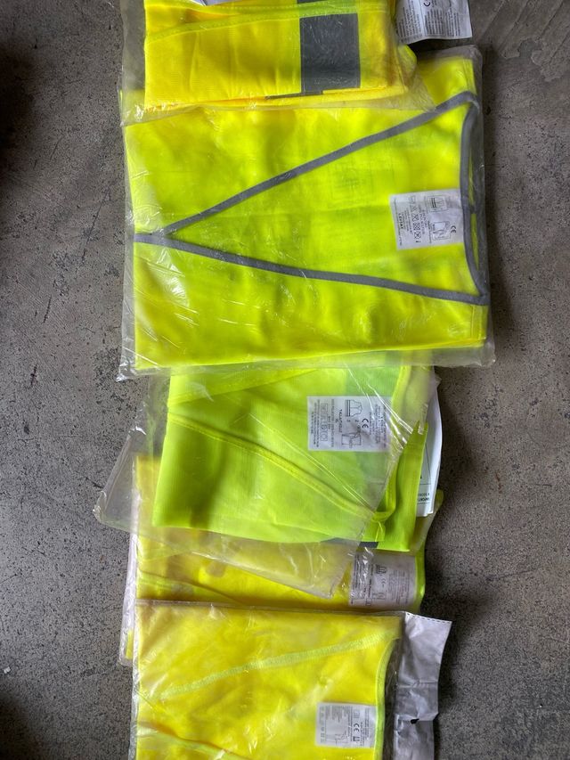 Chalecos reflectantes de seguridad