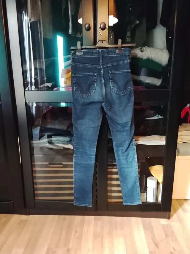 Jeans Hollister Super Skinny Blu