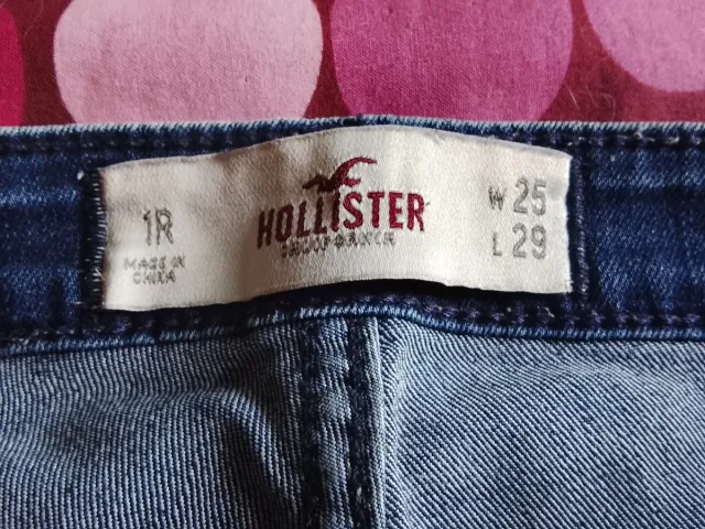 Jeans Hollister Super Skinny Blu