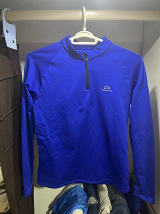 Sudadera deportiva Kalenji azul