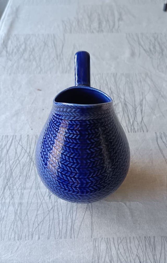 Jarra Rörstrand azul vintage