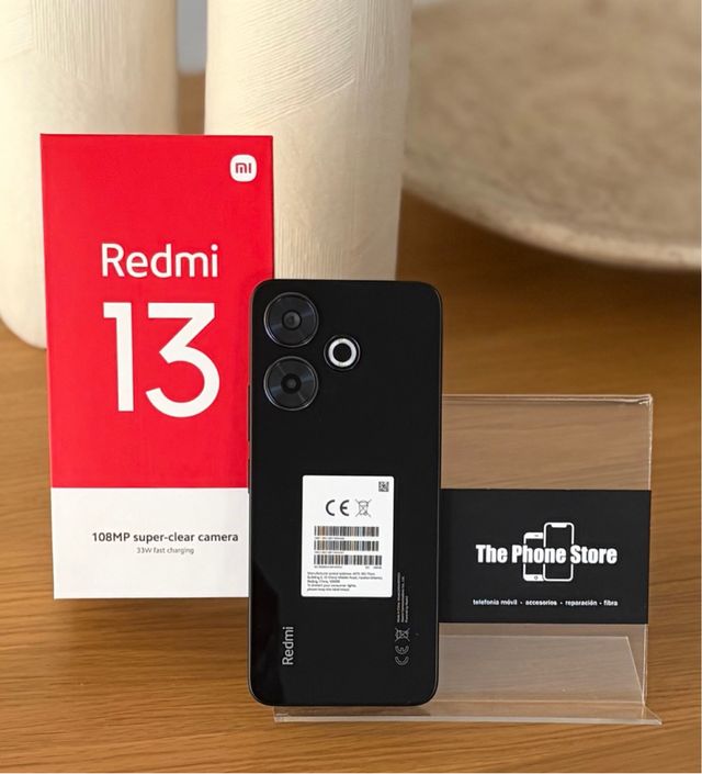 Xiaomi Redmi 13 8/256GB Negro NUEVO A ESTRENAR!!!