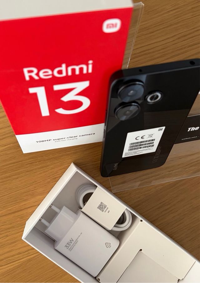 Xiaomi Redmi 13 8/256GB Negro NUEVO A ESTRENAR!!!