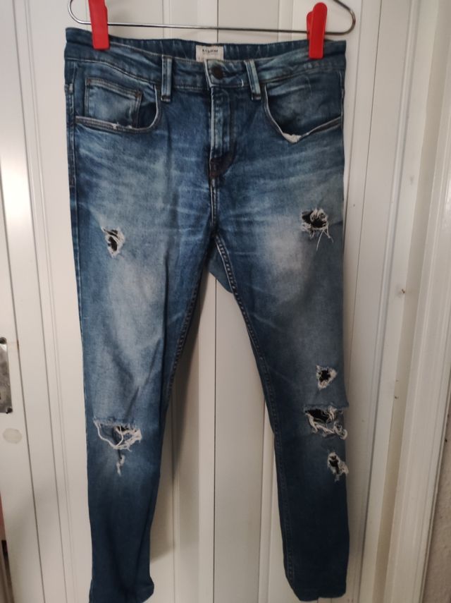 Pantalones cargo Bershka hombre talla M