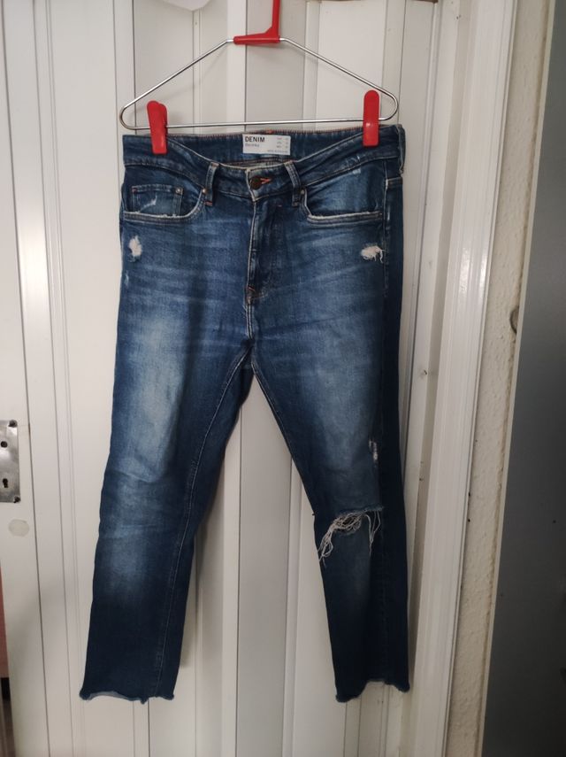 Pantalones cargo Bershka hombre talla M