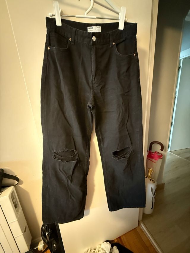 Pantalón vaquero negro