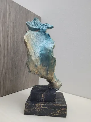 Statua Silenzio moderna