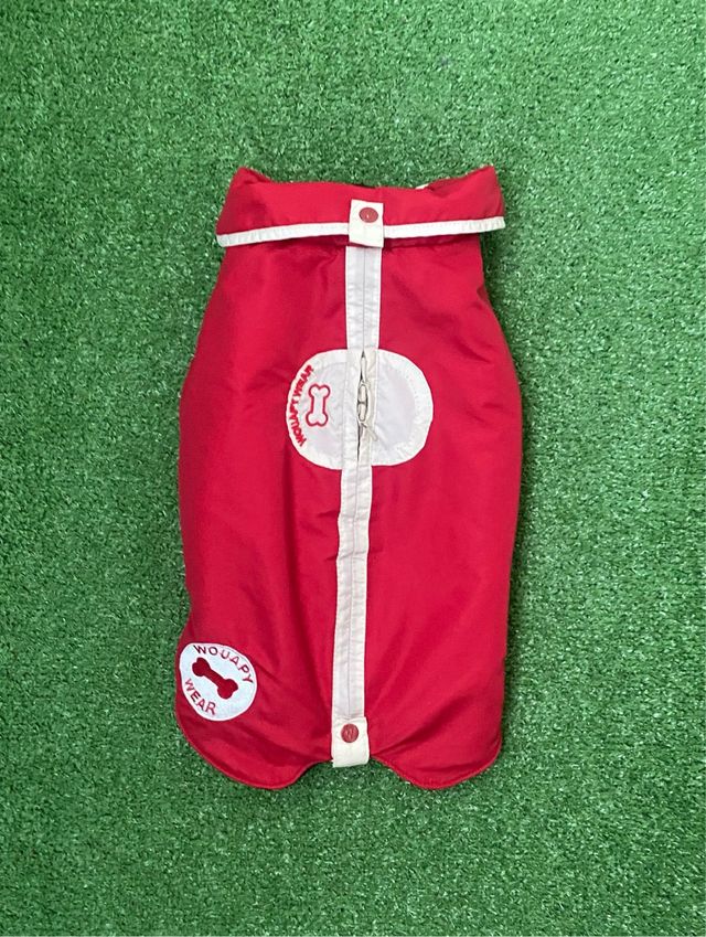 Abrigo Perro Talla S Rojo