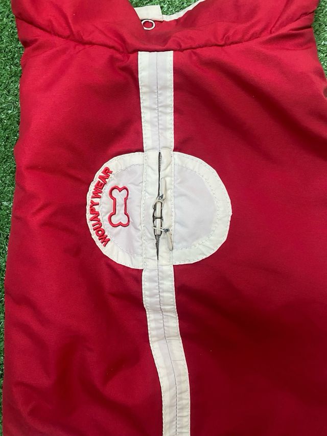 Abrigo Perro Talla S Rojo