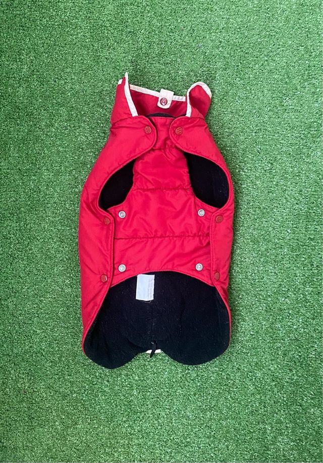 Abrigo Perro Talla S Rojo