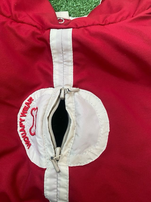 Abrigo Perro Talla S Rojo