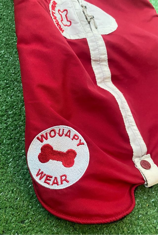 Abrigo Perro Talla S Rojo