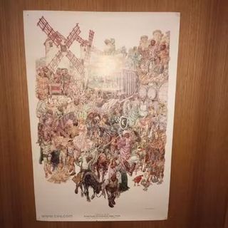 Póster Don Quijote Personajes