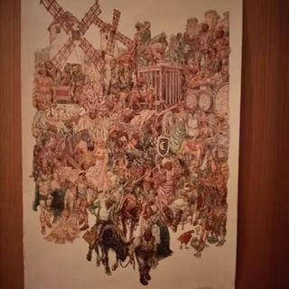 Póster Don Quijote Personajes