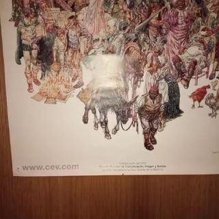 Póster Don Quijote Personajes