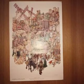 Póster Don Quijote Personajes