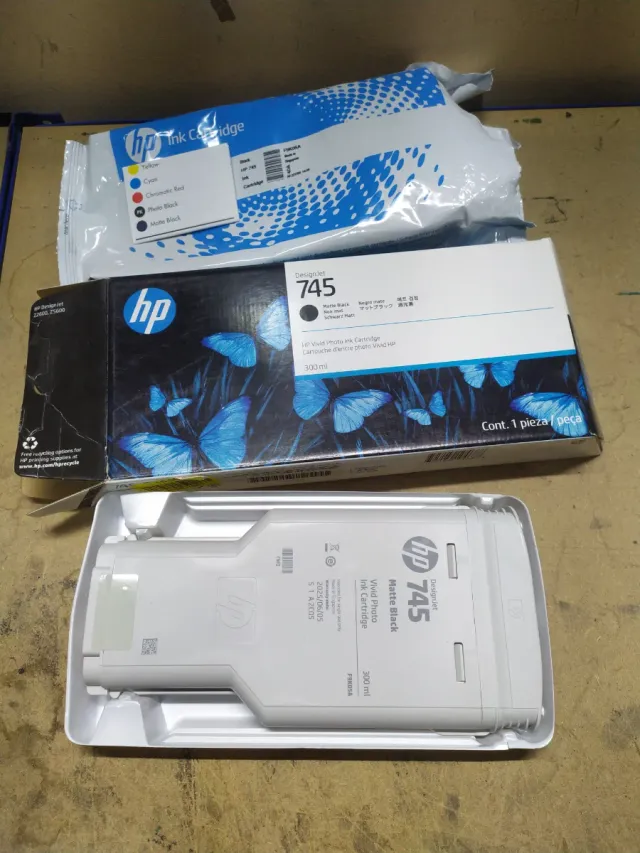 Cartucho de Tinta HP 745 Preto F9K05A