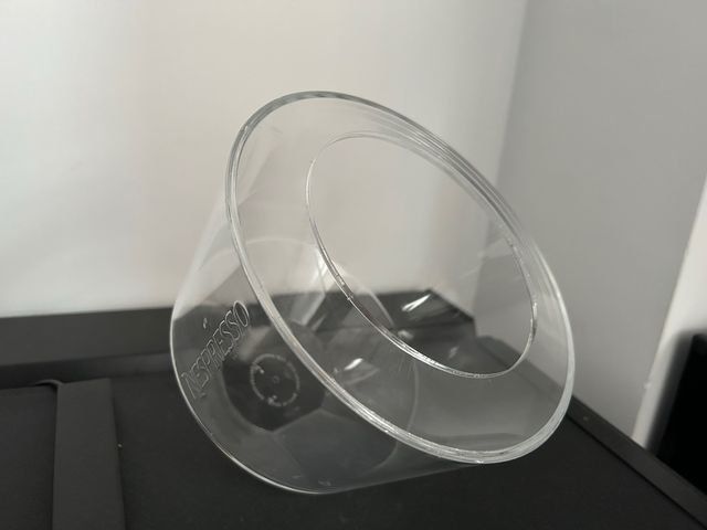 Recipiente Nespresso Vidrio Transparente