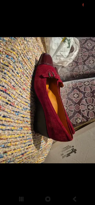 Scarpe rosse con tacco