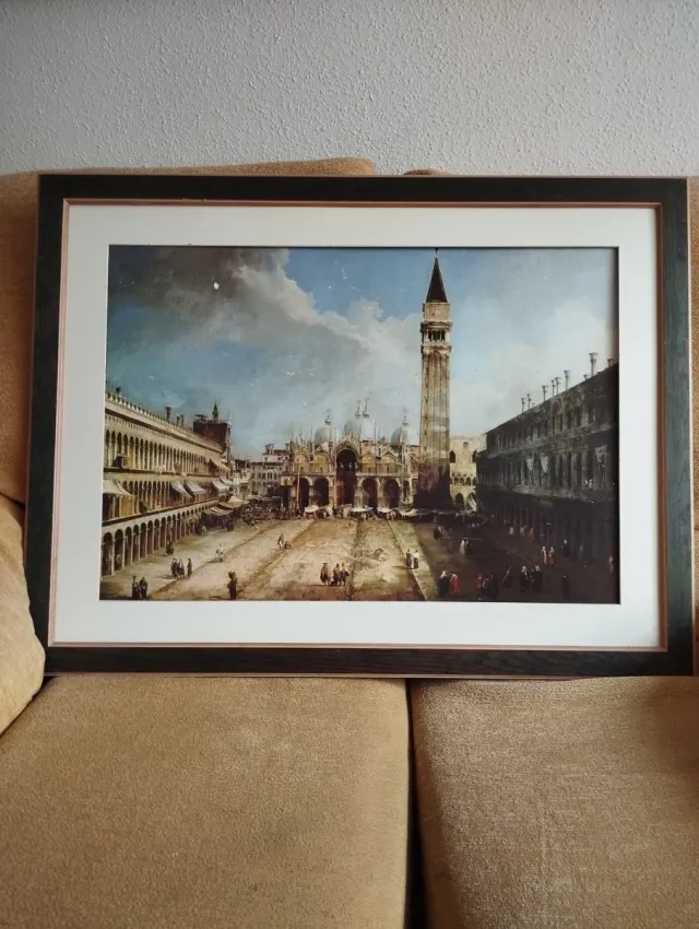 Cuadro Plaza San Marcos Venecia Canaletto