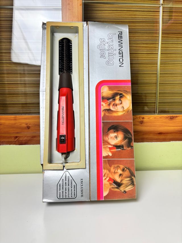 Remington Brushing Styler vintag con caja original