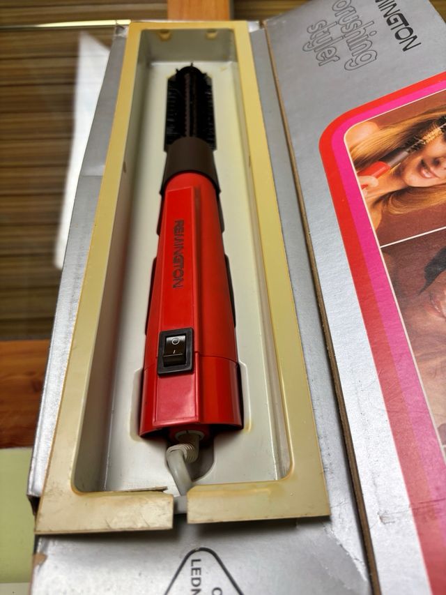 Remington Brushing Styler vintag con caja original