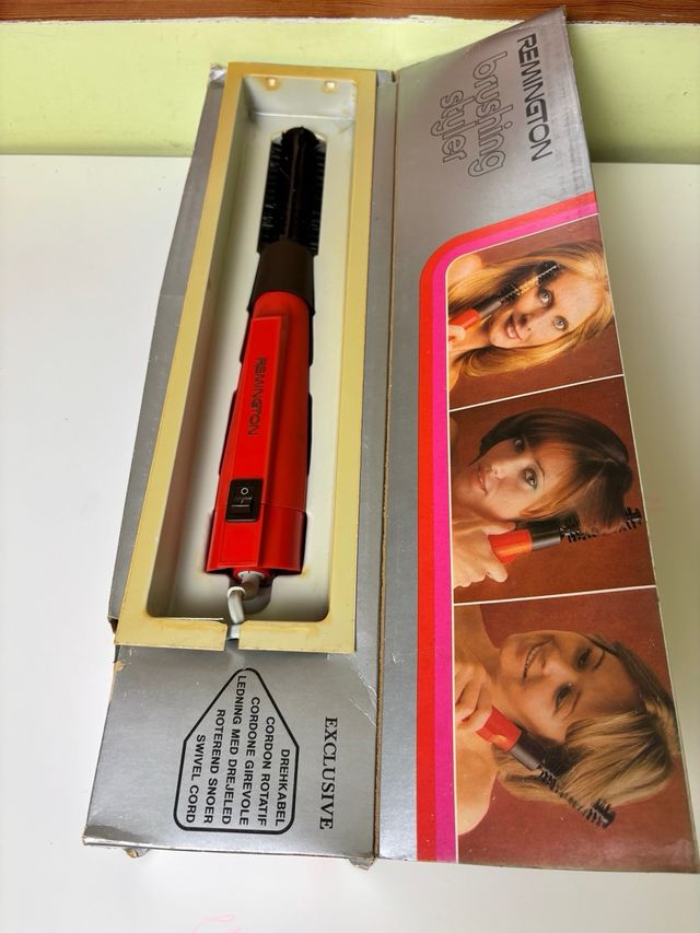 Remington Brushing Styler vintag con caja original