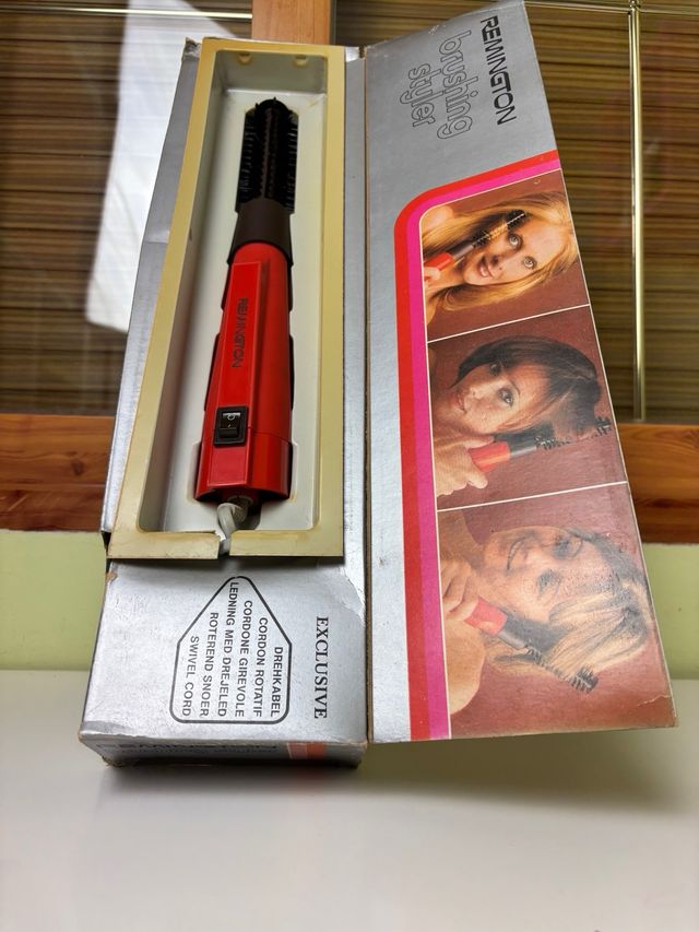 Remington Brushing Styler vintag con caja original