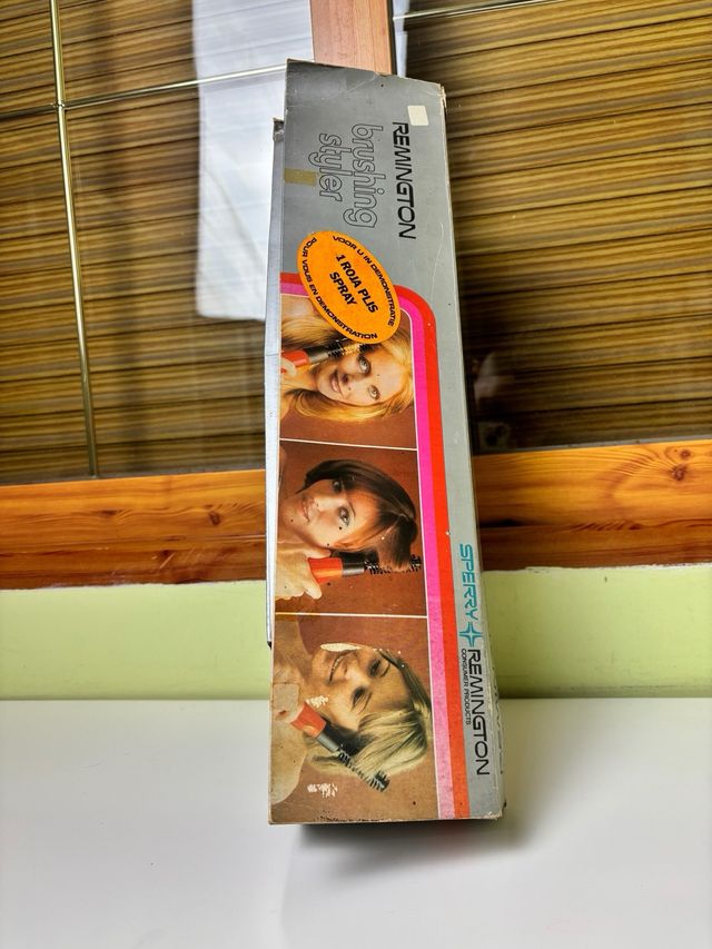 Remington Brushing Styler vintag con caja original