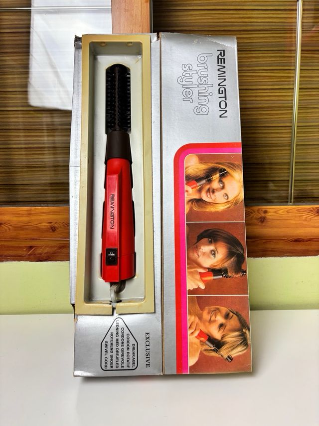 Remington Brushing Styler vintag con caja original