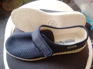 Scarpe Uomo Emanuela Blu/Nero Mesh