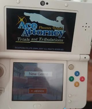 Ace Attorney 3 Trials and Tribulations DS