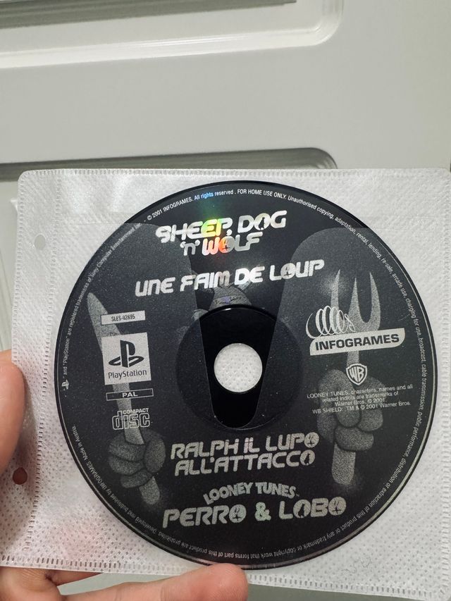 PERRO & LOBO - PS1 - 2 DISCOS