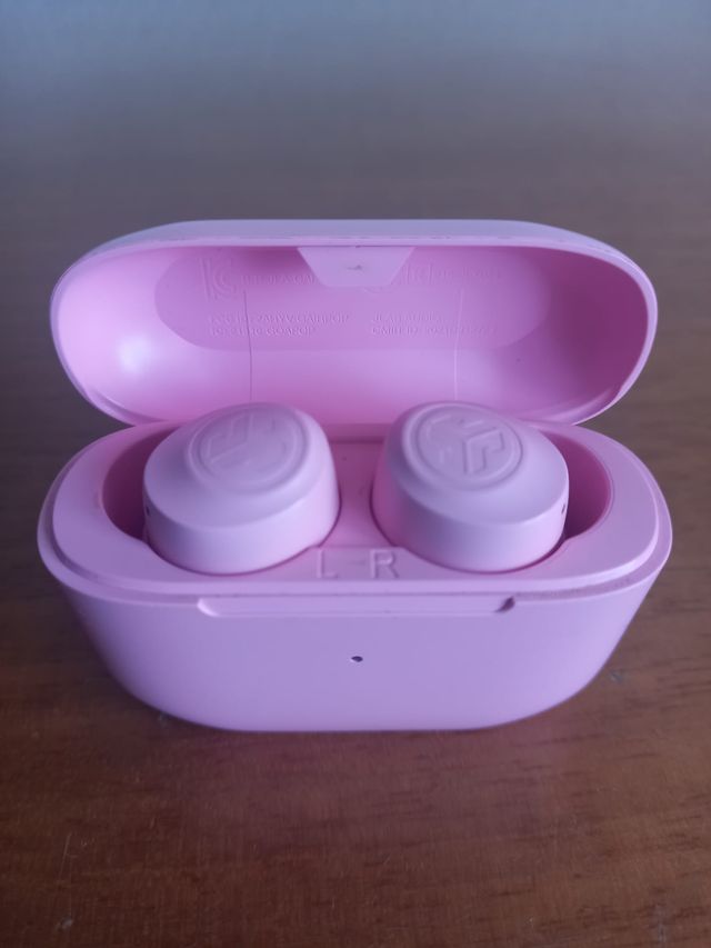 JLab Go Air Pop Auriculares Bluetooth Rosas