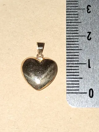 Colgante Corazón Oro 18k