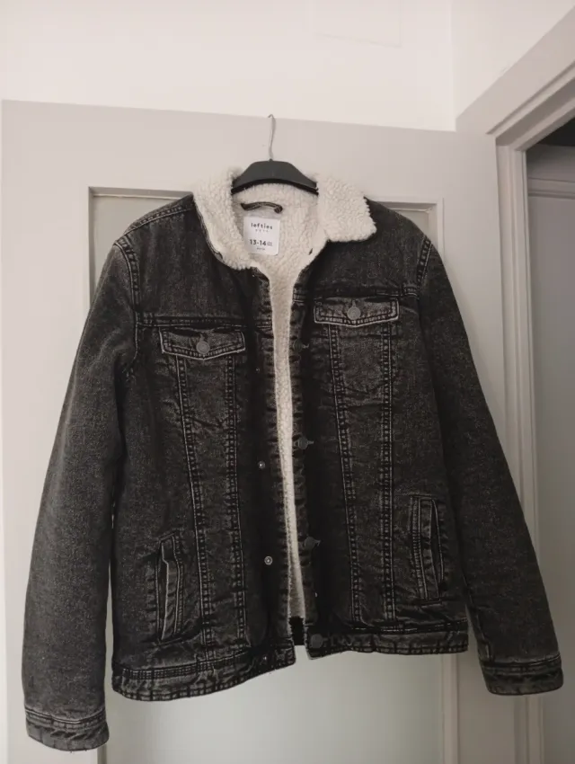 Chaqueta vaquera niño forrada