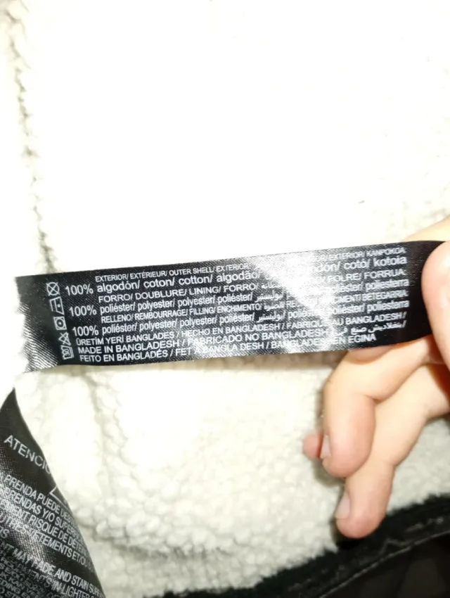 Chaqueta vaquera niño forrada