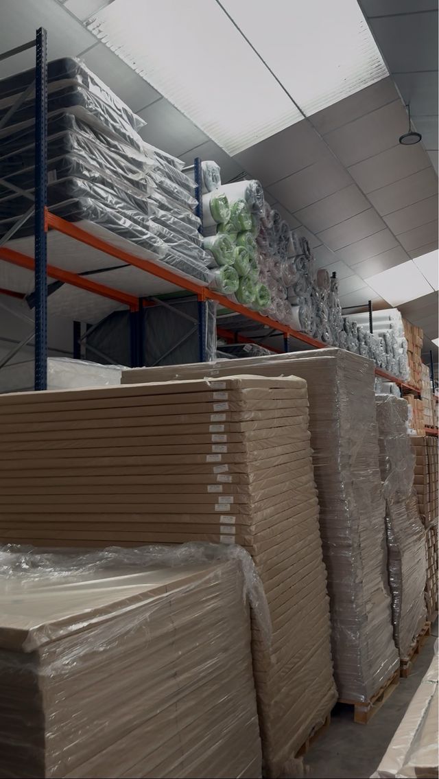 Canapé colchone somiere base tapizada de fabrica