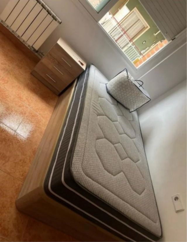 Canapé colchone somiere base tapizada de fabrica