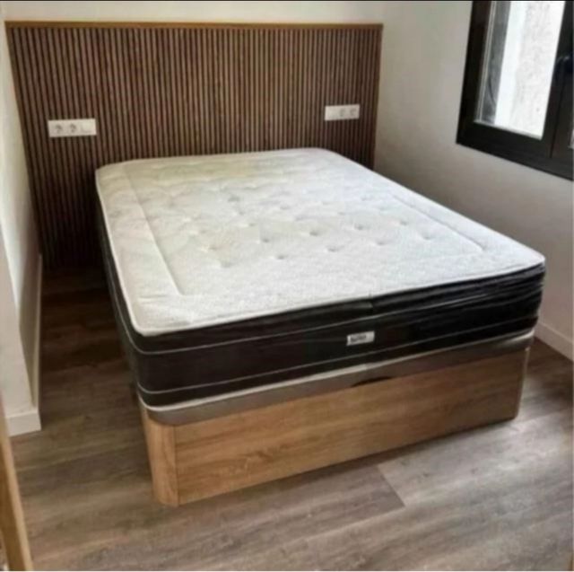 Canapé colchone somiere base tapizada de fabrica