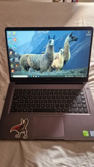 Portatile Huawei + Cuffie + Lettore impronte