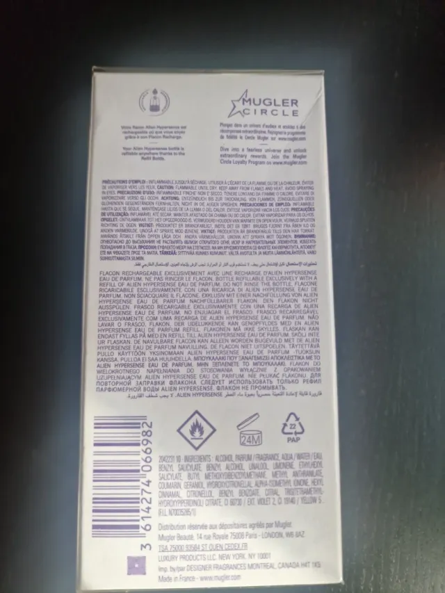 Mugler Alien Hypersense Eau de Parfum 60ml