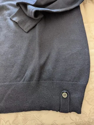 Maglione uomo Hamaki'Ho scollo a V nero