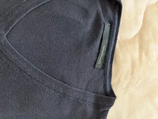 Maglione uomo Hamaki'Ho scollo a V nero