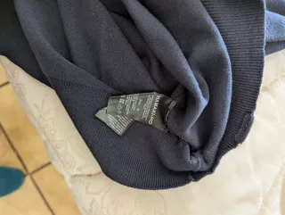 Maglione uomo Hamaki'Ho scollo a V nero